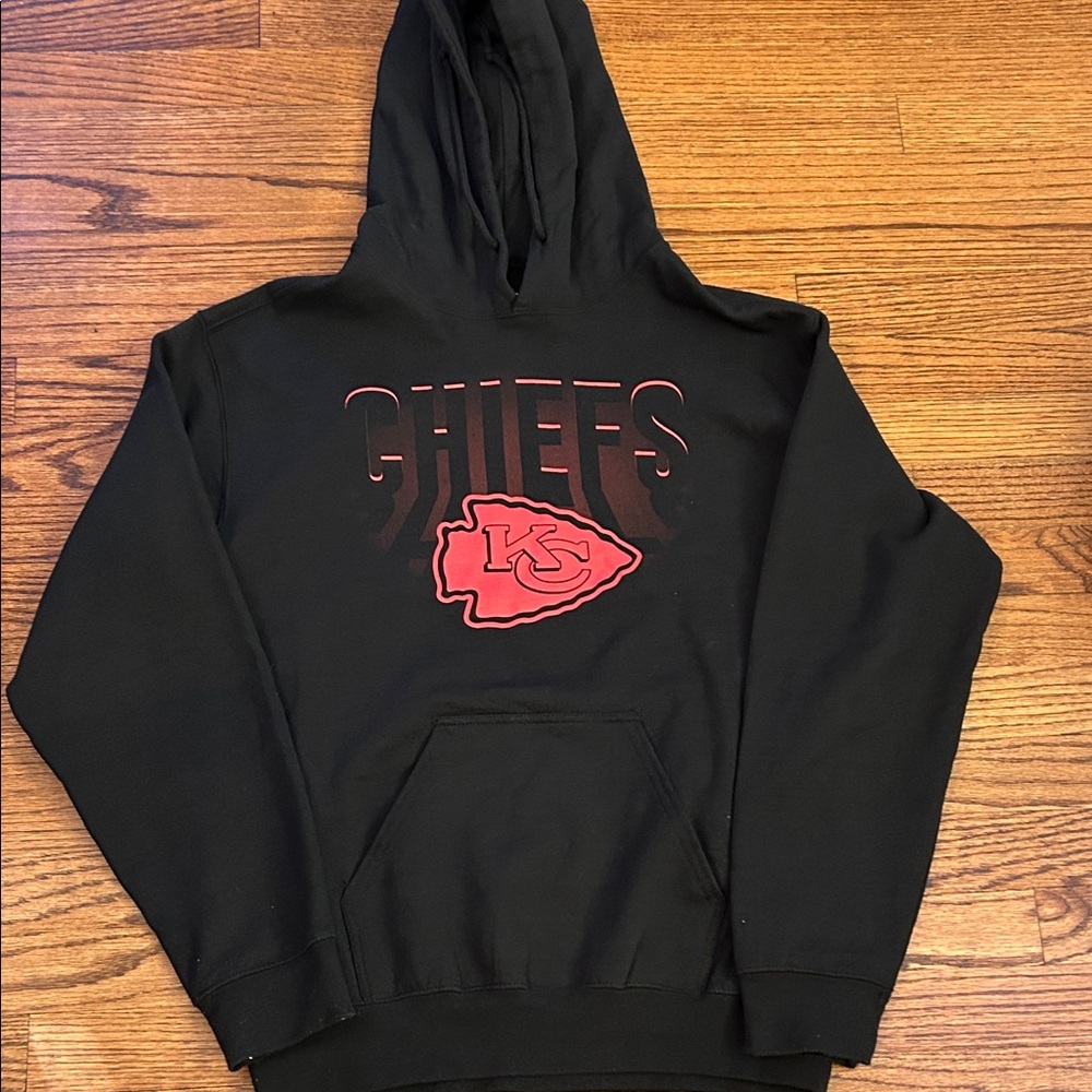 NFL Team Apparel Chiefs Black Hoodie